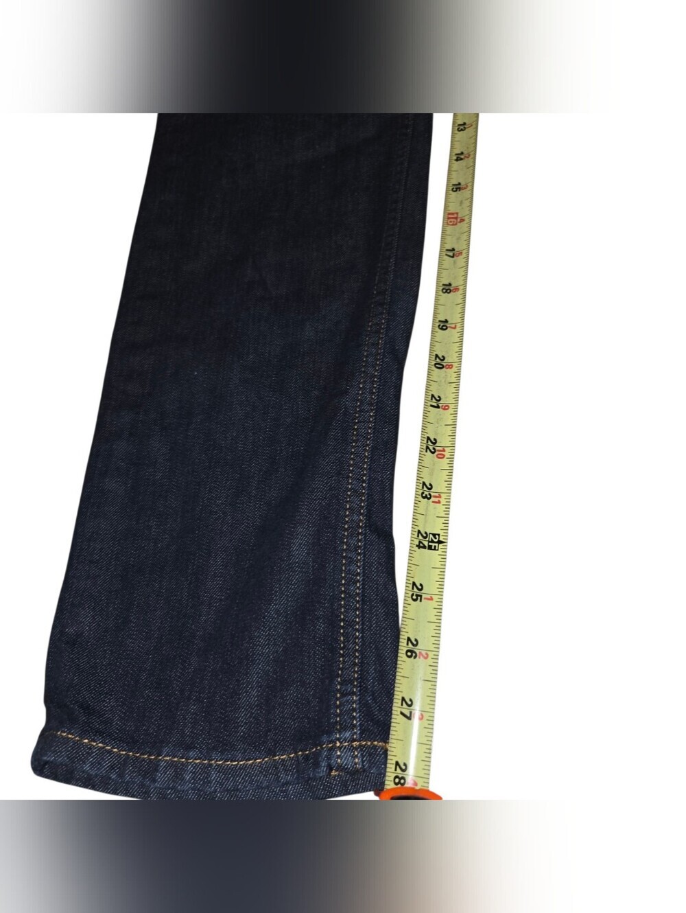 Women’s Dark Blue Straight Leg Jeans - Picture 12 of 14